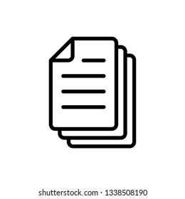 The best paper icon vector, illustration logo template in trendy style. Can be used for many purposes.

