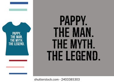 Best pappy ever t shirt design