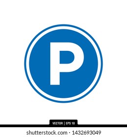 The best of Parking icon vector, illustration logo template in trendy style. Suitable for many purposes.

