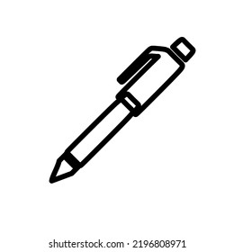 El mejor vector de icono de la pluma. símbolo de ilustración con estilo de diseño único. Idóneo para muchos fines.