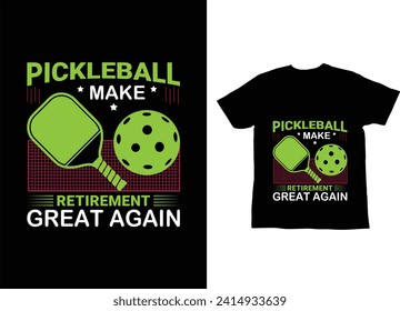 Best pickleball t-shirt design paddle vector t-shirt  vector  bundle, pickleball shirt 