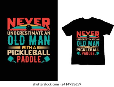 Best pickleball t-shirt design paddle vector t-shirt  vector  bundle, pickleball shirt 