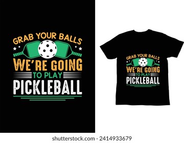 Best pickleball t-shirt design paddle vector t-shirt  vector  bundle, pickleball shirt 