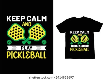 Best pickleball t-shirt design paddle vector t-shirt  vector  bundle, pickleball shirt 