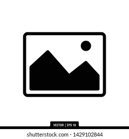 The best of Picture icon vector, illustration logo template in trendy style. Suitable for many purposes.

