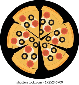 best pizza with a lot of slice
