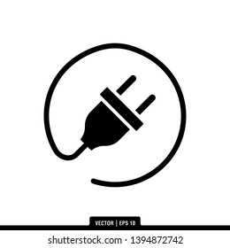 The best plug icon vector, illustration logo template in trendy style. Can be used for many purposes.

