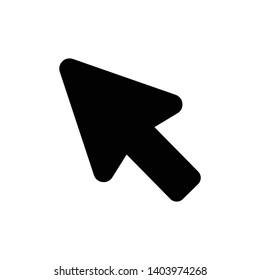 The best pointer icon vector, illustration logo template in trendy style. Can be used for many purposes.
