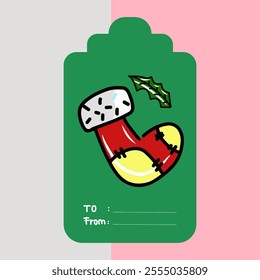 best popular envelope christmas design illustration