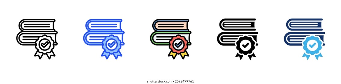 Best Practice Icon Collection With Multiple Styles (Coleção De Ícones De Práticas Recomendadas Com Vários Estilos)