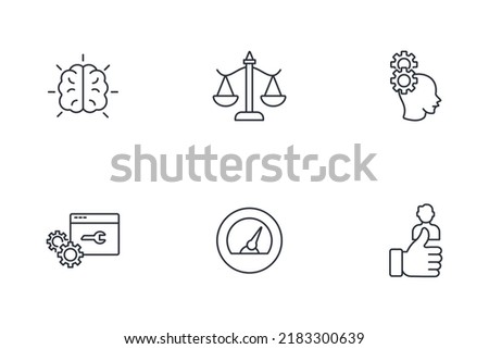 best practice icons set . best practice pack symbol vector elements for infographic web