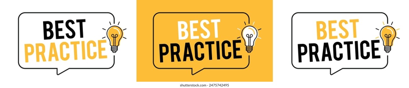 Best practice on speech bubble