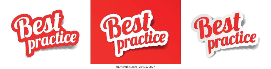 Best practice on sticker vector