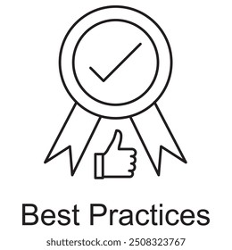 Best Practices icon, Best Practices for Maximum Efficiency, Proven Best Practices for Professional Excellence