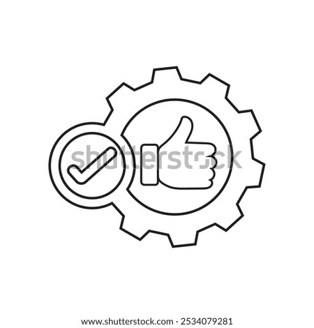 Best practices icons symbol vector illustration.