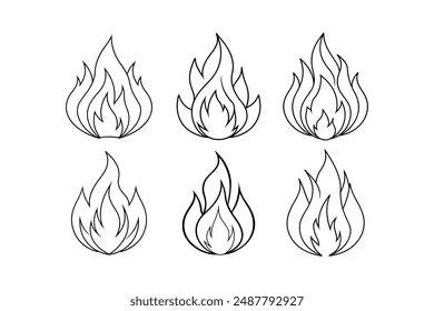 Best Practices for Using Fire Silhouette Vectors in Logo Design