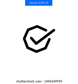 The Best Premium Checkbox Checkmark Checklist Icon Simple Vector