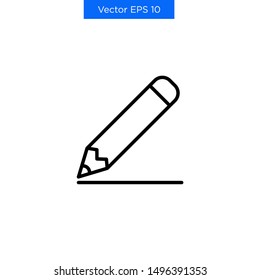 The Best Premium Pencil Icon Vector Simple