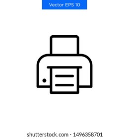 The Best Premium Printer Icon Vector Simple