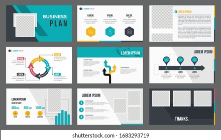 Mejor diseño de plantilla de presentación. Uso en el folleto de presentación y en el folleto del informe de la empresa de publicidad de publicidad del informe anual. Plantilla multipropósito para la diapositiva de presentación.