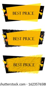Best Price Banner discount vector