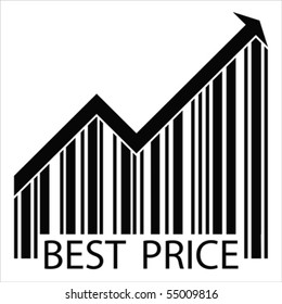 best price BARCODE home, Isolated over background and groups, vector ILLUSTRATION