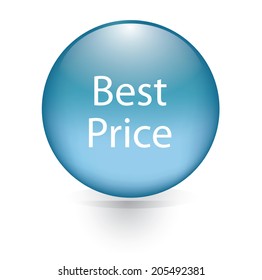 Best price blue button
