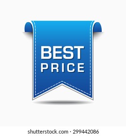 Best Price Blue Vector Icon Design