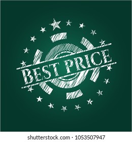 Best Price with chalkboard texture