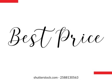 Best Price Cursive typography sale text