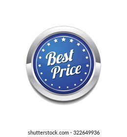 Best Price Glossy Shiny Circular Vector Button