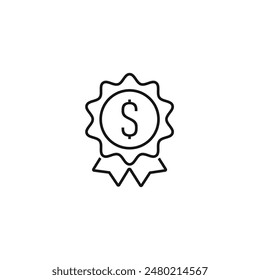 Mejor icono de Precio Vector. VECTOR EPS 10 editable