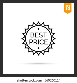 Best price label