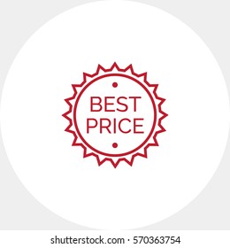 Best price label
