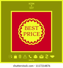 Best Price label icon