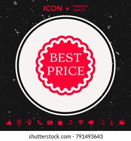 Best Price label icon