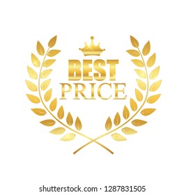 Best Price Label Illustration EPS10