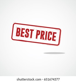 Best Price Label Logo Vector Template