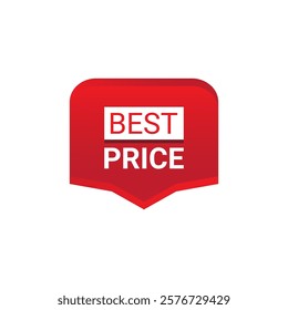 BEST PRICE Label, Sticker, Banner, tag, for advertising, promotion, retail, website, graphic design project, app design or online store. Vector design element.