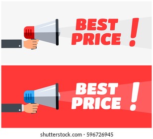 Best Price Megaphone Banners