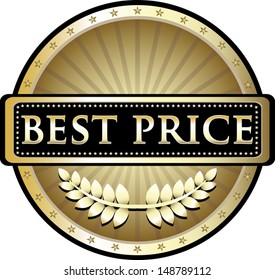 Best Price Pure Gold Award Stock Vector (Royalty Free) 148789112 ...