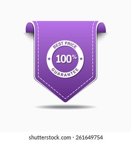 Best Price Purple Vector Icon Design