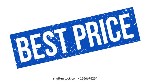 Best Price rubber stamp. Blue best price rubber grunge stamp vector illustration - Vector