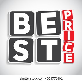 Best Price Sign Template Vector Illustration EPS10