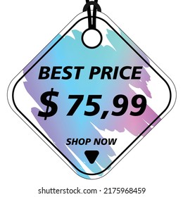 Best Price tags sticker. Price labels with various shapes. Sticker shapes for design mockups. Price tags stickers for preview tags, labels, price tags, coupons and discount