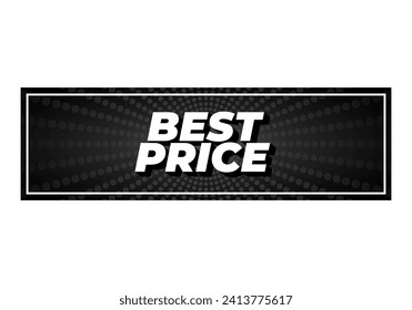 Best Price. Text effect design in 3D look with eye catching color