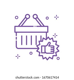 Best Price Vector illustration. Shopping and E-commerce Outline icon. EPS 10 File