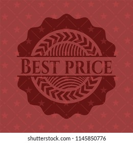 Best Price vintage red emblem