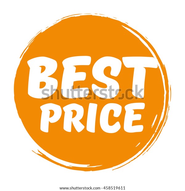 Best Price Vintage Round Label Decorative Stock Vector