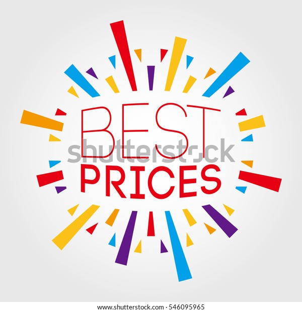 Best Prices Poster Banner Greeting Template Stock Image Download Now